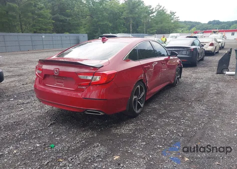 2019 Honda Accord Sport from USA, damaged, VIN 1HGCV1F31KA052547